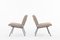 Vintage Low Chairs by Pierre Paulin Edition Thonet, 1950, Set of 2 3