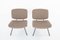 Vintage Low Chairs by Pierre Paulin for Thonet, 1950, Set of 2 5