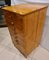 High Chest of Drawers in Wood and Brass, 1950s 5