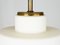 Brass & Opaline Glass 3-Light Table Lamp by Bruno Gatta for Stilnovo, 1959 7