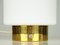 Brass & Opaline Glass 3-Light Table Lamp by Bruno Gatta for Stilnovo, 1959 9