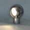 Vintage Italian Eyeball Lamp in Chrome Metal, 1960s 4
