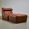 Le Bambole Lounge Chair and Footrest by Mario Bellini for B&B Italia, 1970s, Set of 2, Image 1