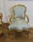 Antique French Gilt Salon Chairs, 1890s, Set of 3 11