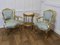 Antique French Gilt Salon Chairs, 1890s, Set of 3 1