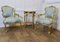 Antique French Gilt Salon Chairs, 1890s, Set of 3 14
