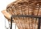 Vintage Wicker Chairs in Rattan, 1960s, Set of 4 8