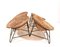 Chaises Vintage en Osier en Rotin, 1960s, Set de 4 6