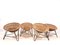 Chaises Vintage en Osier en Rotin, 1960s, Set de 4 18