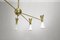 Mid-Century Italian Brass Hanging Light, 1960s, Image 6