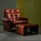 Crowned Armchair with Ottomann by Afra & Tobia Scarpa for B&B Italia, 1960s, Set of 2 5