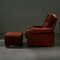 Crowned Armchair with Ottomann by Afra & Tobia Scarpa for B&B Italia, 1960s, Set of 2 2