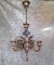 Vintage Italian Chandelier in Tinted Murano Glass, 1960s 1