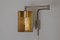 Mid-Century German Brass Wall Lamp by Florian Schulz 26