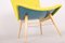 Mid-Century Modern Yellow Armchair attributed to Miroslav Navratil, 1950s 4