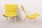 Mid-Century Modern Yellow Armchair attributed to Miroslav Navratil, 1950s 14