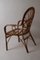 Italienischer Peacook Stuhl aus Rattan & Bambus, 1970er 7