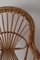 Italian Rattan & Bamboo Peacook Chair, 1970s 11