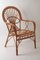 Italian Rattan & Bamboo Peacook Chair, 1970s 18