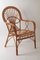 Italian Rattan & Bamboo Peacook Chair, 1970s, Image 18