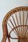 Italian Rattan & Bamboo Peacook Chair, 1970s 12