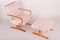 Mid-Century Lounge Set aus Eiche, 1960er, 2er Set 5