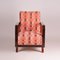 Czech Art Deco Pink Armchair, 1930s 8