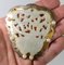Broche chino en oro de 14 k con perlas y rubíes, Imagen 12