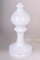 Lámpara de mesa Bishop de vidrio atribuida a Ivan Jakes, años 50, Imagen 4