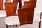 Art Deco Mahogany Dining Chairs attributed to Jindřich Halabala for Up Závody, 1940s, Set of 6, Image 6