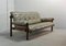Sofa aus Leder & Jacaranda Holz von Jean Gillon für Woodard, 1960er 3
