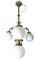 Moderne goldene Lampe 6