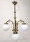 Moderne goldene Lampe 3