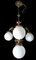 Moderne goldene Lampe 11