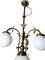 Moderne goldene Lampe 9