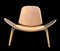 Chaise Shell CH07 par Hans J. Wegner pour Carl Hansen & Son, 1990s 1