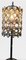 Vintage Table Lamp with Clear Glass Beads, 1950, Image 3