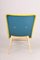 Mid-Century Yellow and Blue Armchairs attributed to Miroslav Navratil, 1950s, Set of 2 7