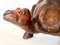 Figura de tortuga vintage grande de cuero, años 60, Imagen 2
