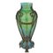 Jugendstil Vase mit Bronzemontierung von Wilhelm Kralik, 1900 5