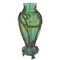 Jugendstil Vase mit Bronzemontierung von Wilhelm Kralik, 1900 6