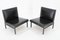 Czechoslovakian Leatherette Lounge Chairs, 1970s, Set of 2 3