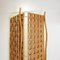 Rope and Wood Folding Screen Room Divider in the style of Audoux Minnet 5