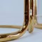 Gold and Chrome Side Tables, Set of 2 2