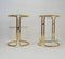 Gold and Chrome Side Tables, Set of 2 8