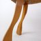 Table d'Appoint Brutaliste en Bois 11