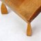 Brutalist Wooden Side Table, Image 8