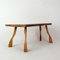 Brutalist Wooden Side Table 9