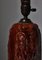 Jugendstil Tischlampe mit Eulen-Dekor von Michael Andersen & Sons, 1920er 11