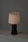 Lámpara de mesa modernista con decoración de búho de Michael Andersen & Sons, años 20, Imagen 7